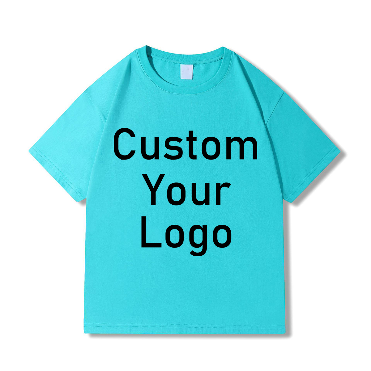 Embroidery Cotton Shirt - 220g katoen, op maat gemaakte T-shirts