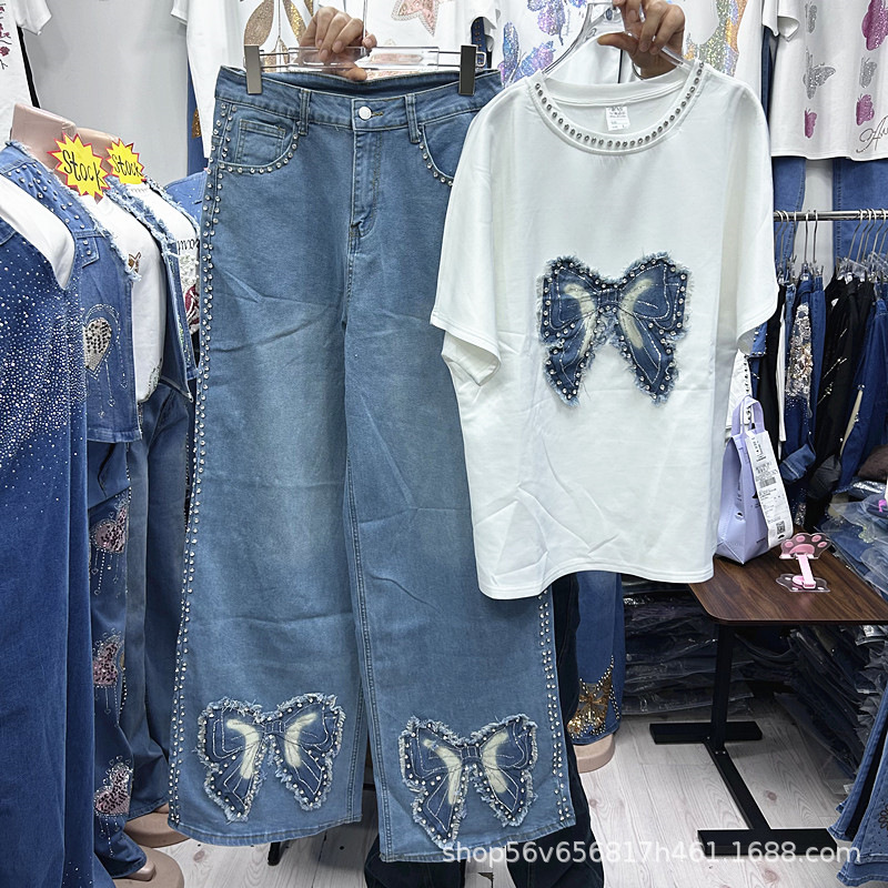 Embroidery Cotton Shirt - Nieuwe lente zomer losse dames tweedelige
