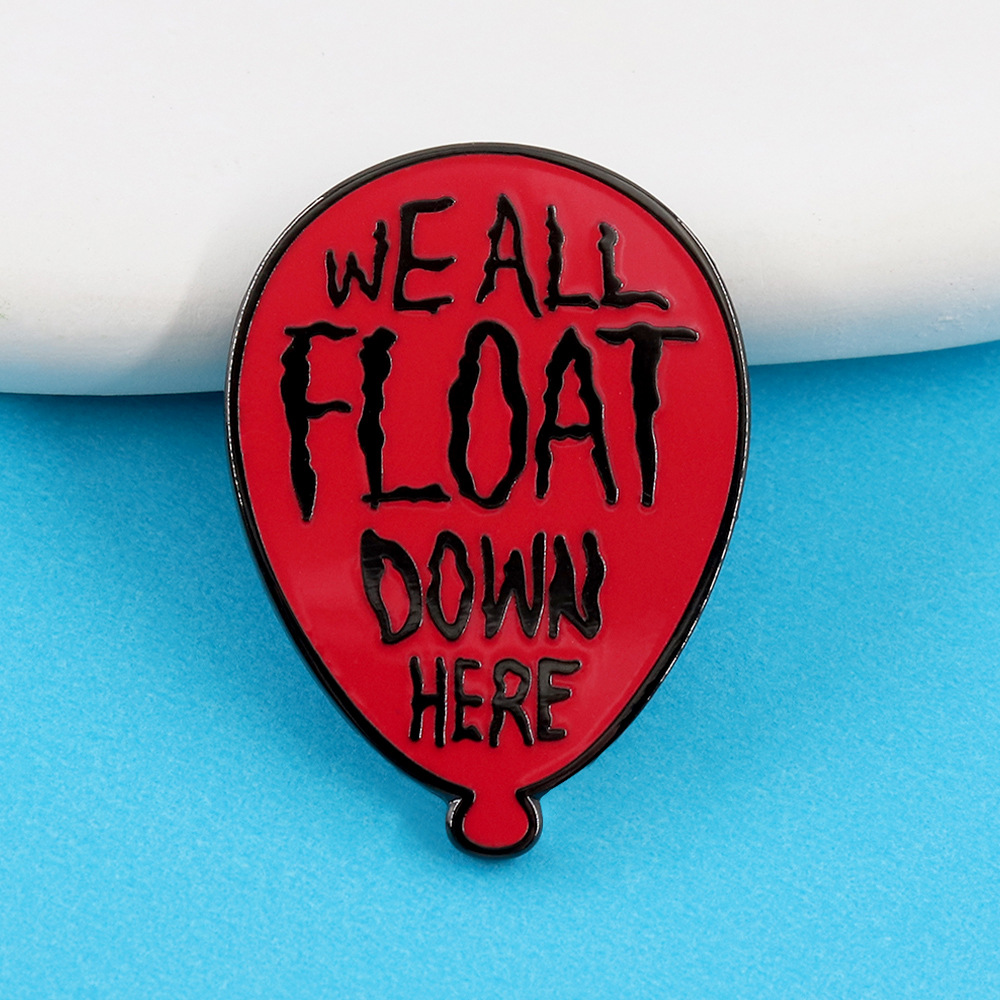 1pc rode ballon horrorfilm ema - Embroidery Bali recensie en prijs