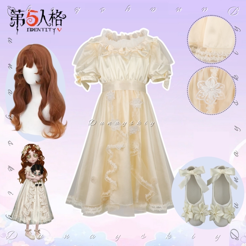 Identity V Little Girl Oedipus - Embroidery Yellow Dress recensie en prijs