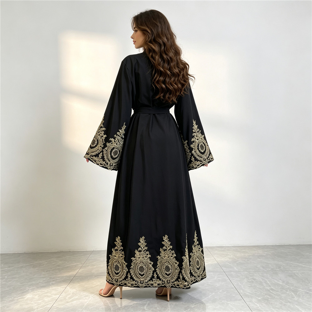 Nieuwe Abaya Dubai Luxe Kimono - Embroidery Kebaya recensie en prijs