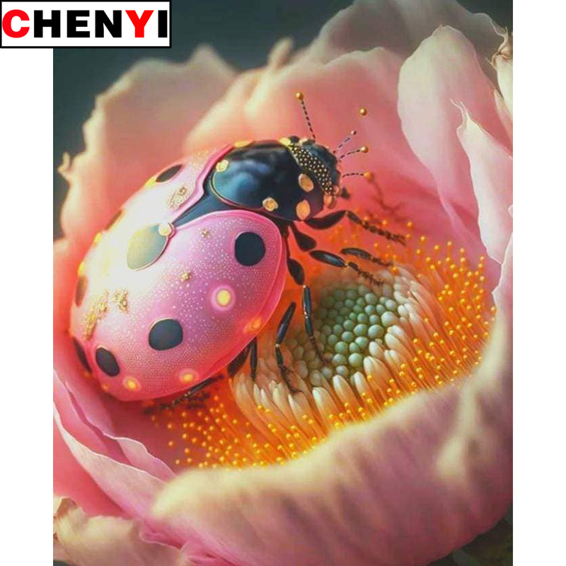 5d Diamond Painting Full Drill - Embroidery Lady Bug recensie en prijs