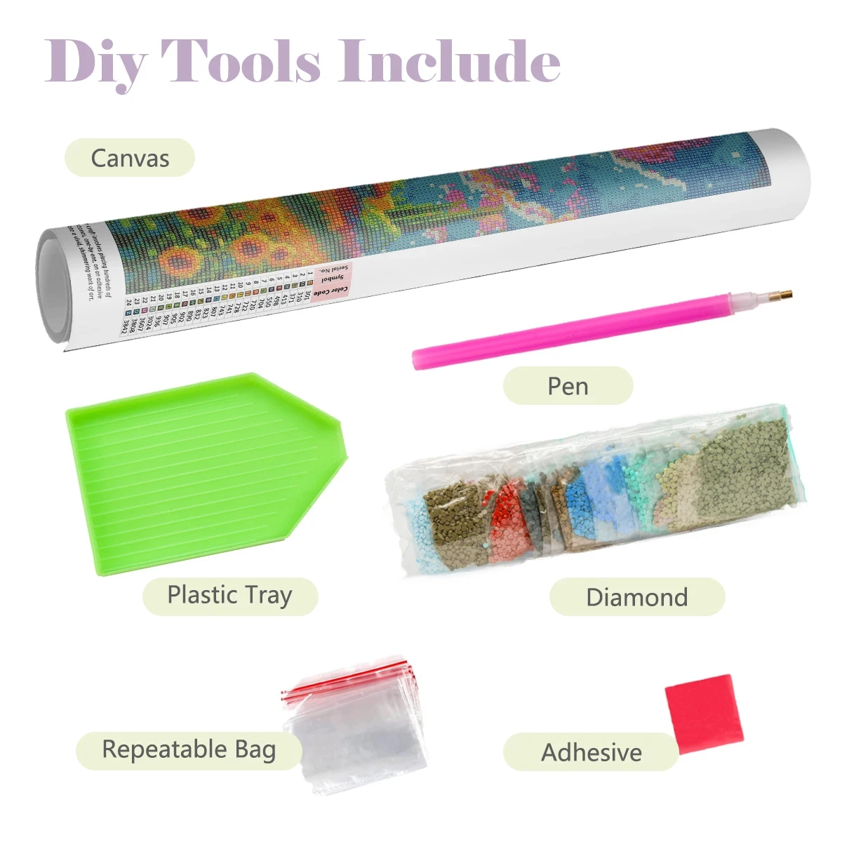 1 stuk Frameloze 5D DIY Diaman - Embroidery Bali recensie en prijs