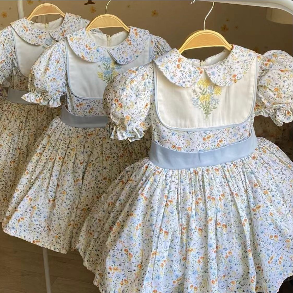 0-12Y Baby Meisje Zomer Bloem  - Embroidery Yellow Dress recensie en prijs