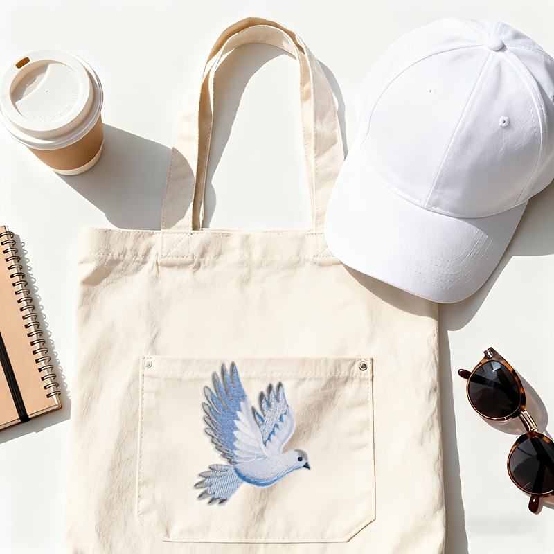1 stuk blauw-wit verloopend du - Embroidery Meaning recensie en prijs