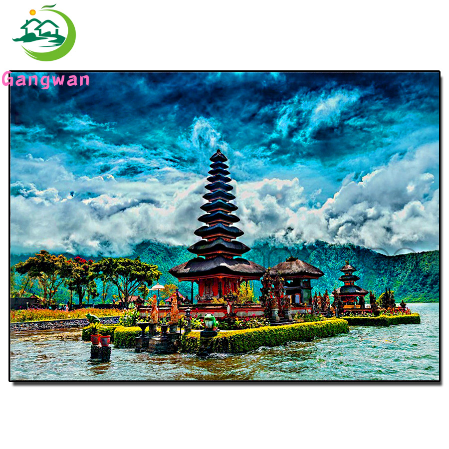 Schilderachtige Gebouw Diamant - Embroidery Bali recensie en prijs
