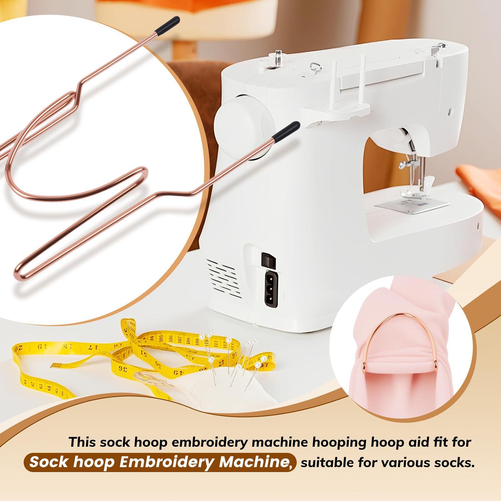 3-delige set metalen sokhoepel - Embroidery Rose recensie en prijs