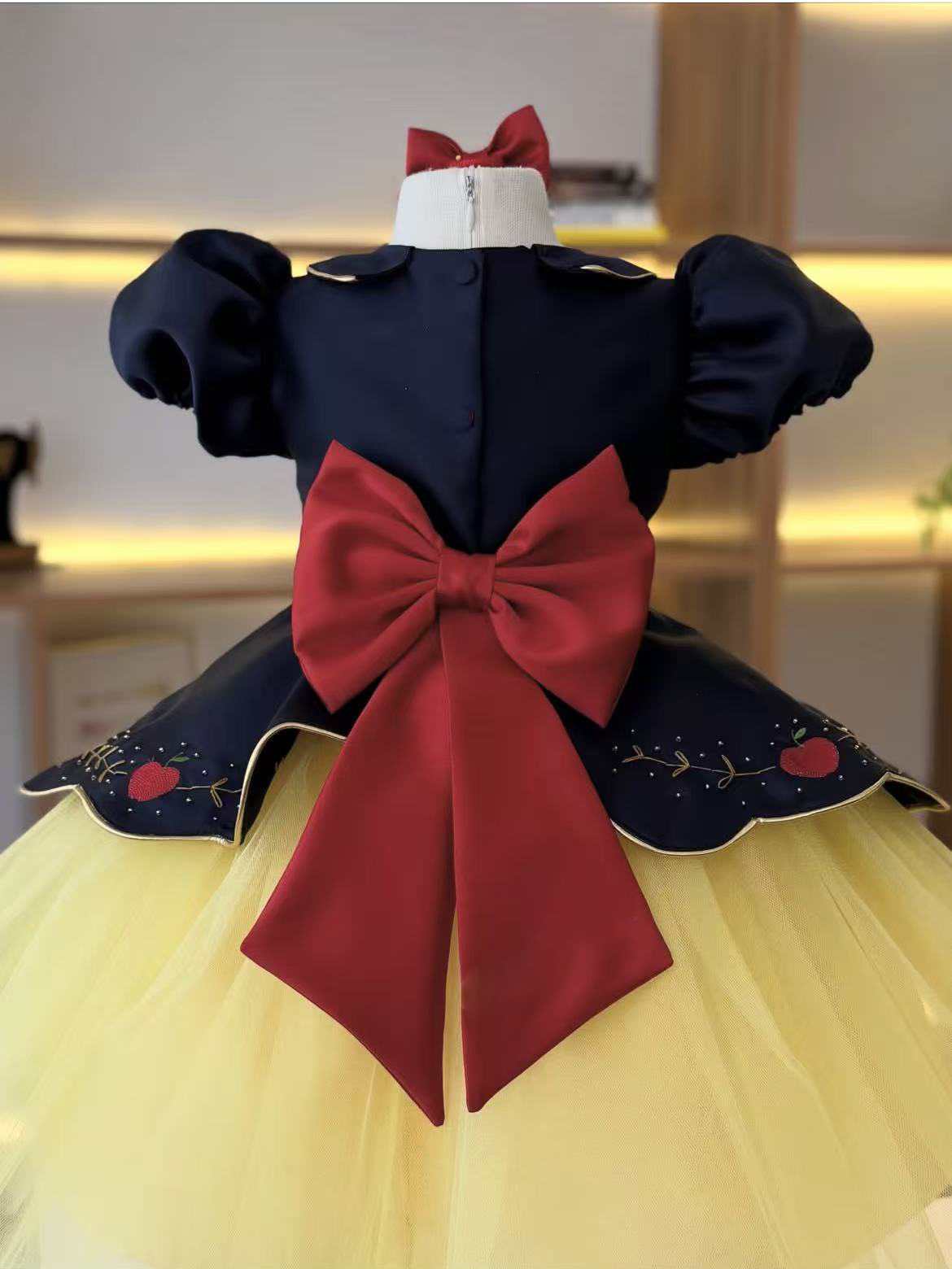 Zomerjurk voor babymeisjes met - Embroidery Yellow Dress recensie en prijs