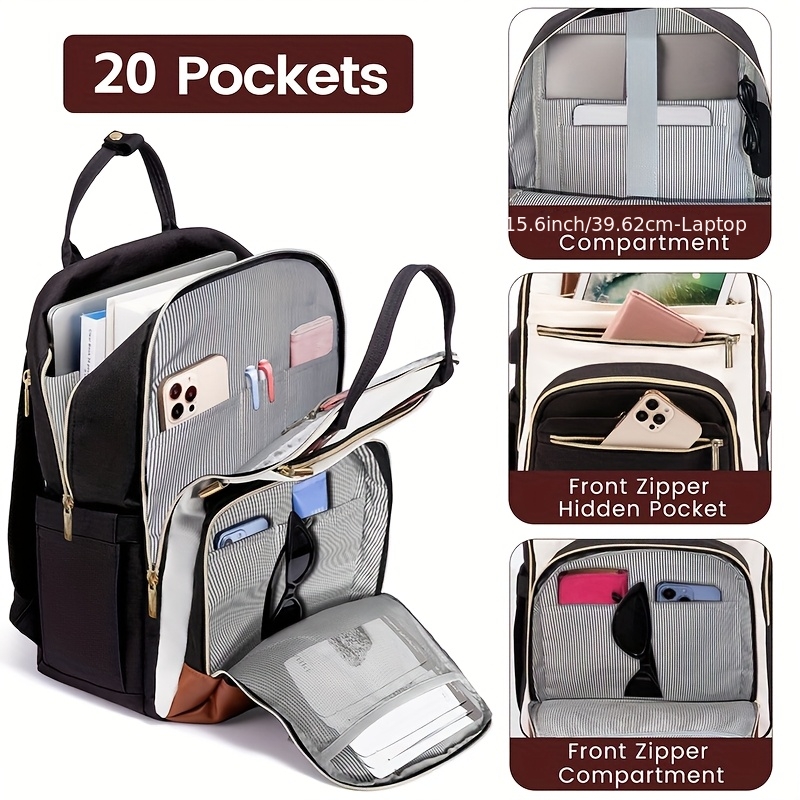 Tweekleurige laptoprugzak voor - Embroidery Bag recensie en prijs