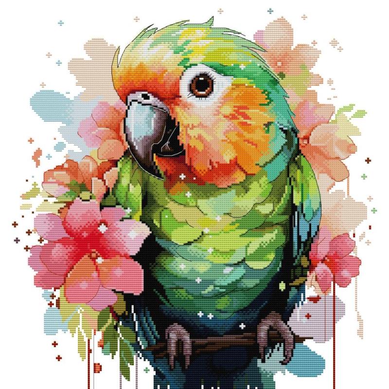 Vogel Patronen Papegaai Borduu - Embroidery Meaning recensie en prijs