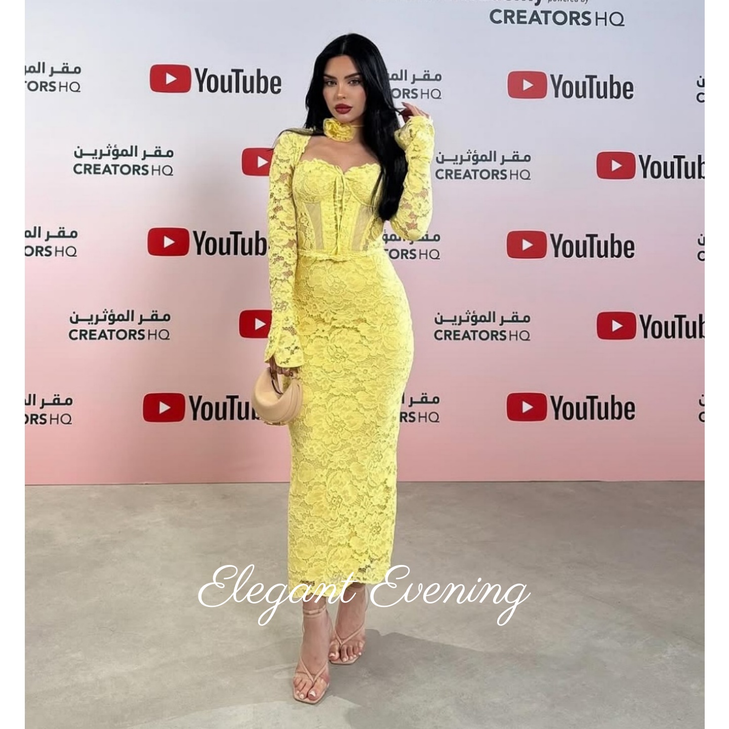 Geel Kant Galajurk Zeemeermin  - Embroidery Yellow Dress recensie en prijs